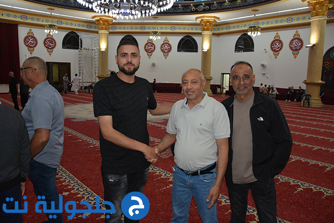 حفل لتوديع حجاج بيت الله الحرام في جلجولية